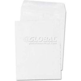 United Stationers Supply UNV42102 Universal One® Self Seal Catalog Envelopes, 13"W x 10"H, White, 100/Pack image.