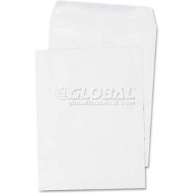 United Stationers Supply UNV42103 Universal One® Self Seal Catalog Envelopes, 15-1/2"W x 12"H, White, 100/Pack image.