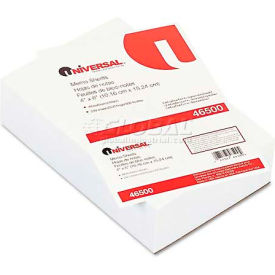 United Stationers Supply UNV46500 Universal® Loose Memo Sheets, 4 x6, White, 500 Sheets/Pack image.