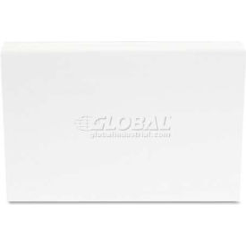 United Stationers Supply UNV47225*** Universal Unruled Index Cards, 4 x 6, White, 500/Pack image.