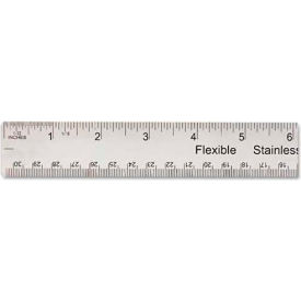 Universal Stainless Steel Ruler w/Cork Back and Hanging Hole, 12