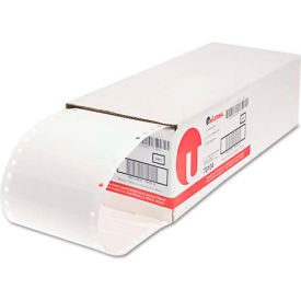 United Stationers Supply UNV70104 Universal® Dot Matrix Printer Labels, 1 Across, 15/16 x 3-1/2, White, 5000/Box image.