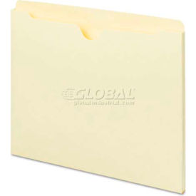 Universal Manila File Jackets with Reinforced Tabs, Flat, Letter, 100/Box
