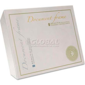 Universal UNV76852*** Universal Clear Self-Standing Frame for 8 1/2 x 11 Insert, 3/Pack, Clear image.