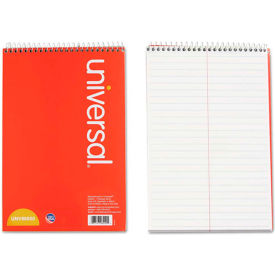 United Stationers Supply UNV96920 Universal® Steno Book, Gregg Rule, 6 x 9, White, 80 Sheets/Pad image.