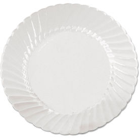 United Stationers Supply WNA CW6180 WNA® Classicware Plates, 6" Dia., Clear, Pack of 180 image.
