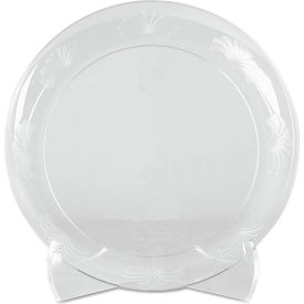 6" Dia., Clear, 18 Plates/Pack, 10 Packs/Carton view 2