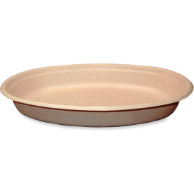 Fiber Burrito Bowl, 32 oz Capacity, 9-11/16"L x 5-5/16"W x 1-5/8"H, Natural, 300/Case view 2
