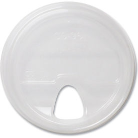 PLA Cold Cup Lids, Fits 9 - 24 oz. Cups, Clear, 1000/Carton view 2