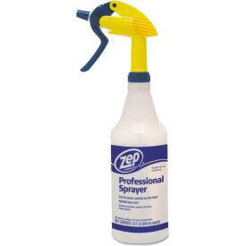 AMREP INC HDPRO36EA Zep® Commercial Professional Spray Bottle w/Trigger Sprayer, 32 oz, Clear Plastic - HDPRO36EA image.