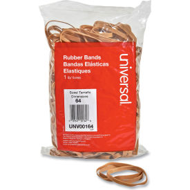 Universal® Rubber Bands Size 64 3-1.2 x 1/4 320 Bands/1lb Pack
