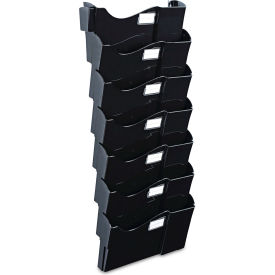 Universal UNV08174*** Universal® Grande Central Filing System, 7 Sections, Legal/Letter Size, Wall Mount image.