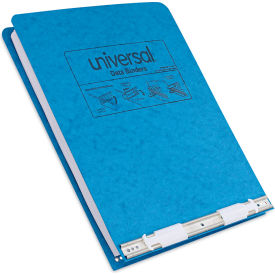 Universal UNV15431*** Universal® Pressboard Hanging Binder, 2 Posts, 6" Cap, 9.5 x 11, Light Blue image.