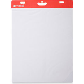 United Stationers Supply UNV35603 Universal® Self-Stick Easel Pad, Unruled, 25 x 30, White, 30 Sheets, 2/case image.