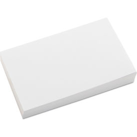 Universal Unruled Index Cards 3 x 5 White 100/Pack