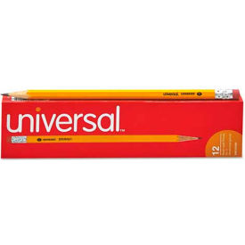 Universal Products 55400 Economy Woodcase Pencils, Hexagon Barrel, #2 Lead, Dozen image.
