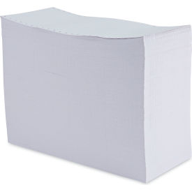 United Stationers Supply UNV63135*** Universal® Continuous-Feed Index Cards, Unruled, 3 x 5, White, 4,000/case image.