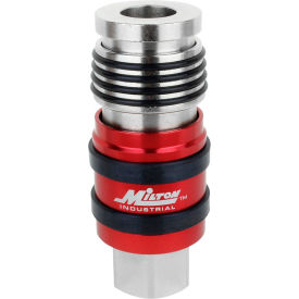 MILTON INDUSTRIES 1774 Milton Safety Exhaust Coupler, 1/2" Body, 1/2" MNPT, 1774 image.