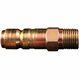 MILTON INDUSTRIES 1819BK Milton 1819 G Style Industrial Plug 3/8" MNPT 100 Pack image.