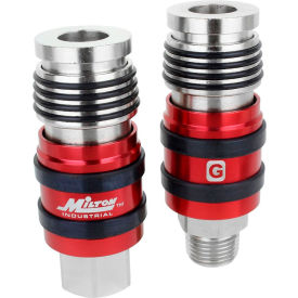 MILTON INDUSTRIES S-1773 Milton Safety Exhaust Coupler, 1/2" Body, 1/2" FNPT, S-1773 image.