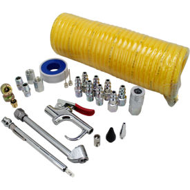 MILTON INDUSTRIES EX0325HKIT Exelair EX0325HKIT Recoil Hose and Air Accessory Kit (25 Piece) image.