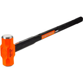 Sledge Hammer, 10 lb. Head, 36" Length, Steel/Rubber Handle view 2