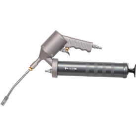 MATRIX MANAGEMENT INC 43305 Prolube 43305 Air Operated Grease Gun with extension/coupler, 14 oz. Cap., 4800 PSI, 1/8" NPT image.