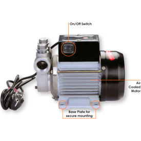 MATRIX MANAGEMENT INC 45514 Groz 44514 Continuous Duty Electric Fuel Pump, 115V AC Motor, 60HZ, 1-Inch NPT image.