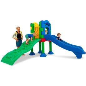 Ultra Play Systems Inc. DC-1SM/02-08-0201 UltraPlay® Discovery Hilltop Deck Play Structure w/ Anchor Bolt image.