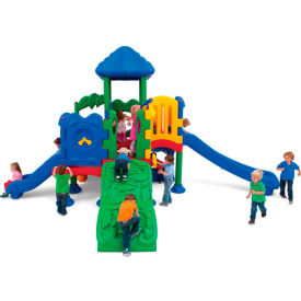 Ultra Play Systems Inc. DC-5XLG/02-08-0209 UltraPlay® Discovery Range Deck Play Structure w/ Ground Spike image.