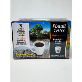 PINTAIL COFFEE, INC. BBDSS12 Pintail Coffee Breakfast Blend,  Dark Roast, 0.53 oz.,  12 K-Cups/Box image.