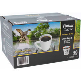 PINTAIL COFFEE, INC. BBDSS48 Pintail Coffee Breakfast Blend,  Dark Roast, 0.53 oz.,  48 K-Cups/Box image.