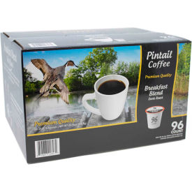 PINTAIL COFFEE, INC. BBDSS96 Pintail Coffee Breakfast Blend,  Dark Roast, 0.53 oz.,  96 K-Cups/Box image.