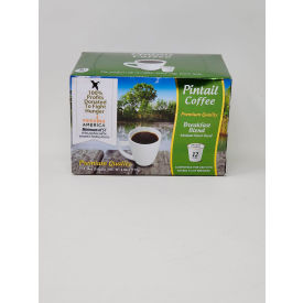 PINTAIL COFFEE, INC. BBMDCAFSS12 Pintail Coffee Breakfast Blend Decaffienated, Medium Roast, 0.53 oz., 12 K-Cups/Box image.