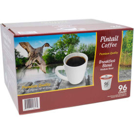PINTAIL COFFEE, INC. BBMSS96 Pintail Coffee Breakfast Blend,  Medium Roast, 0.53 oz.,  96 K-Cups/Box image.