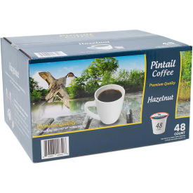 PINTAIL COFFEE, INC. HAZELSS48 Pintail Coffee Hazelnut, Medium Roast, 0.53 oz., 48 K-Cups/Box image.
