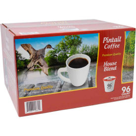 PINTAIL COFFEE, INC. HBSS96 Pintail Coffee House Blend , Medium Roast, 0.53 oz., 96 K-Cups/Box image.