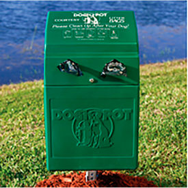 DogiPot® Dogvalet® Dog Waste Bag Dispenser with 400 Bags Forest Green