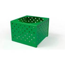 UltraSite® Pasadena Square Planter 26"W x 26"D x 18"H Spring Green 