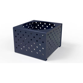 UltraSite® Pasadena Square Planter 26"W x 26"D x 18"H Ultra Blue 