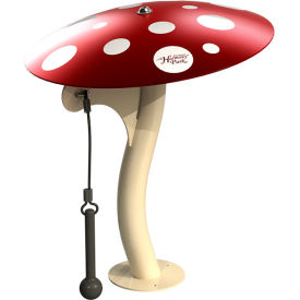 Freenotes Medium Red Mushroom with Surface Mount Kit 
