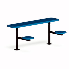 Ultra Play Systems Inc. P233SM-SD6-BLU/BLK UltraPlay® 6 Outdoor Classroom Desk, Surface Mount, Blue image.