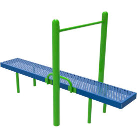 ActionFit Inground Mounted Horizontal Chin-Up Station Multi-colored 