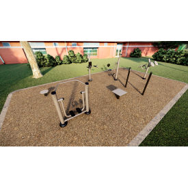 ActionFit Inground Mounted Training Course 2.0 Multi-colored 