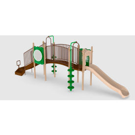 UltraSite® Layfette Playground with In-Ground Kit Natural 