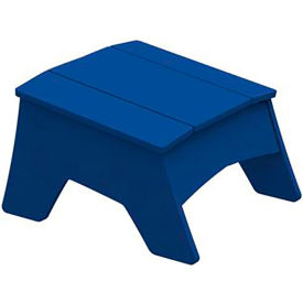 Ledge Lounger Mainstay Adirondack Ottoman, Navy Blue view 2