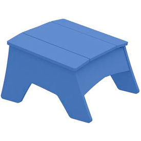 Ledge Lounger Adirondack Ottoman, Sky Blue view 2