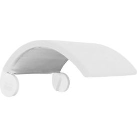 Ledge® Lounger Signature Chaise & Chaise Deep Shade White Frame Standard Tresco Linen Fabric 