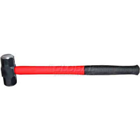 Urrea Professional Tools 1437GFV Urrea Octagonal Sledge Hammer, 1437GFV, 8Lb Head, 36" Fiberglass Handle image.