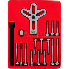 Urrea Professional Tools 4205 Urrea Harmonic Balancer Puller Set, 4205, 17 Pieces image.